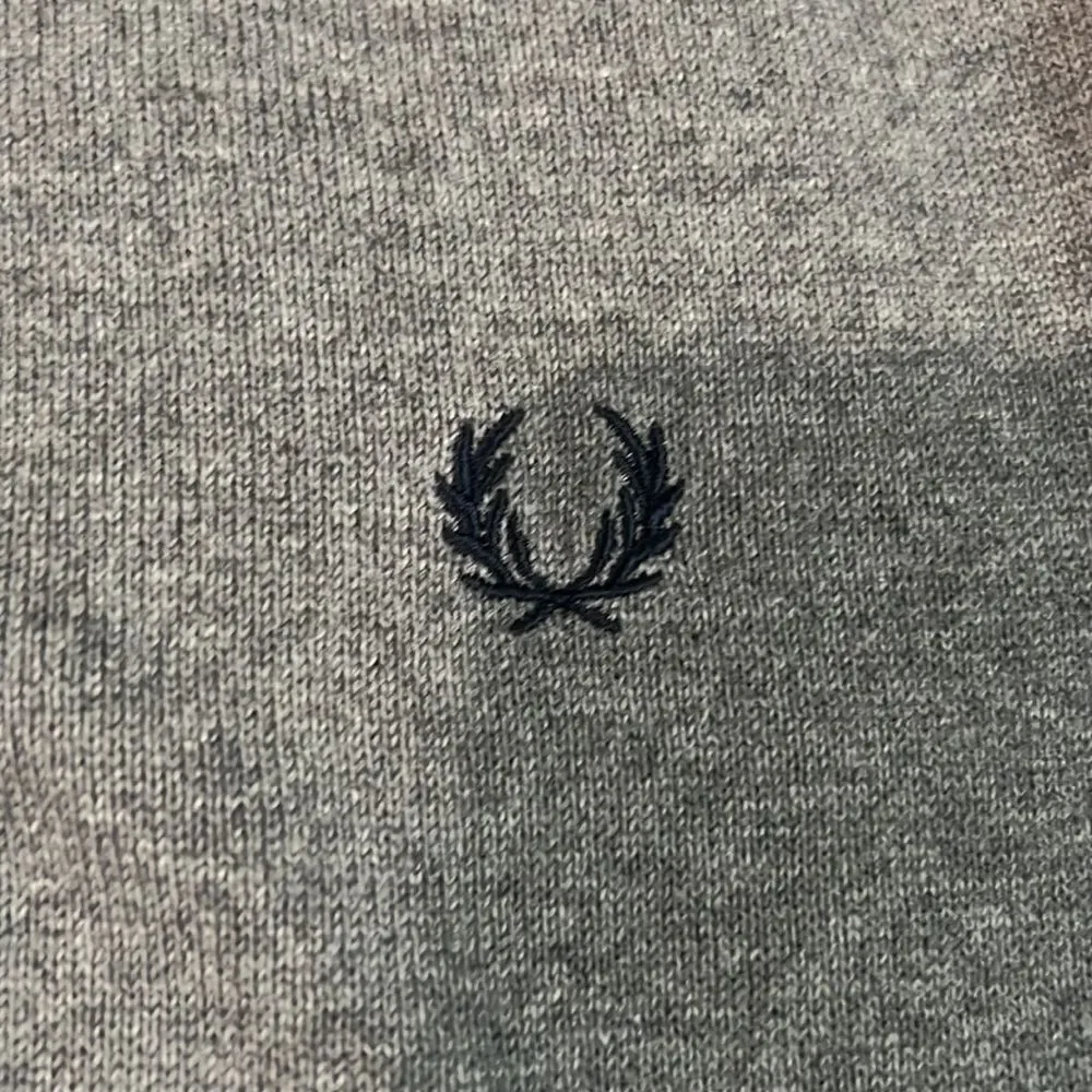 NWOT - Fred Perry Cotton Zip Sweater
